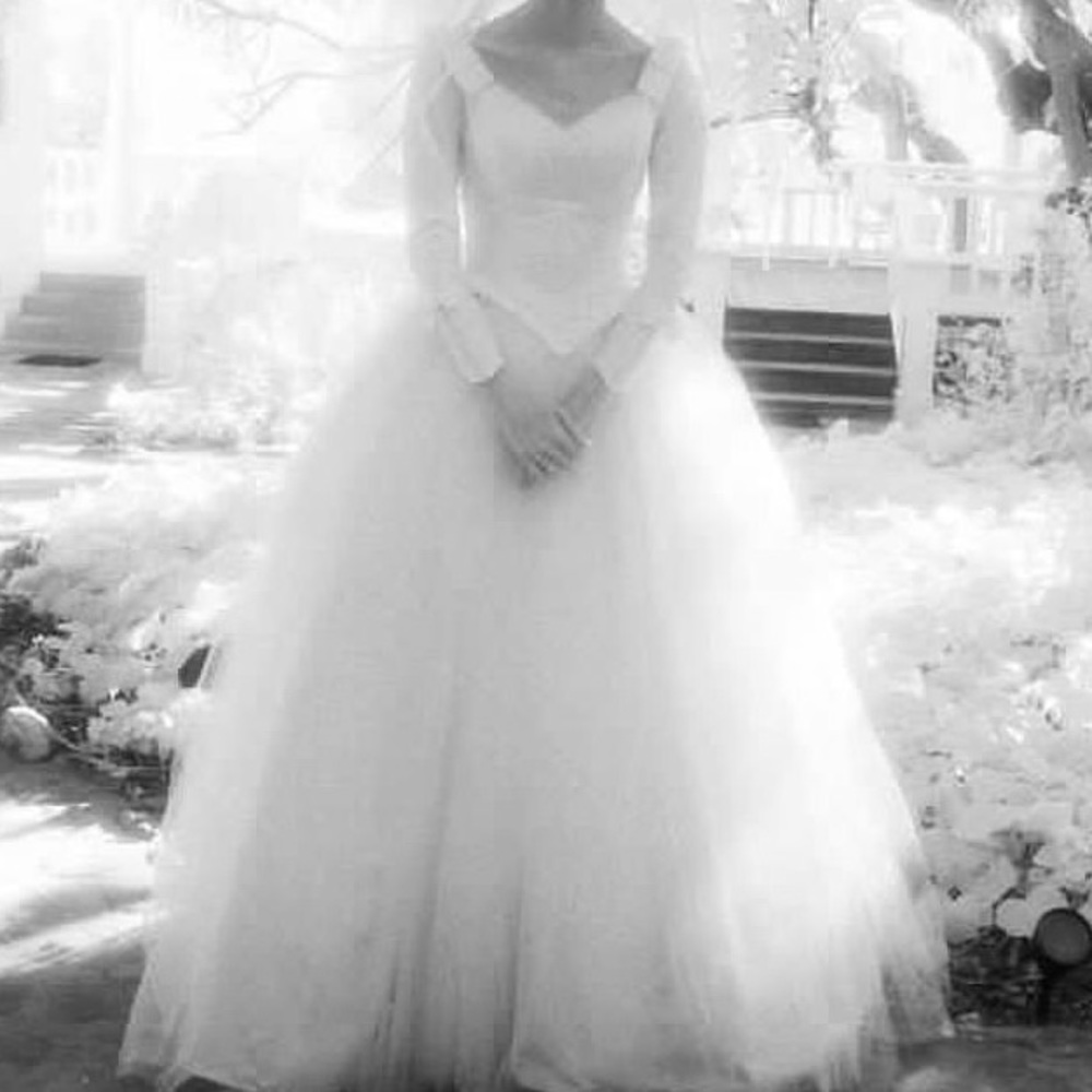 Amsale vintage wedding dress size 8